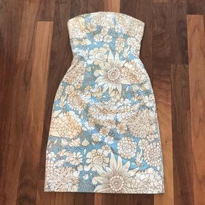 Strapless J. Crew dress